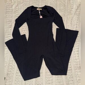Black jumpsuit
